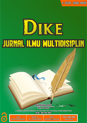 Dike Jurnal Penelitian Multidisiplin